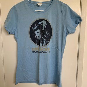 Women's Cotton David Bowie T Shirt • M